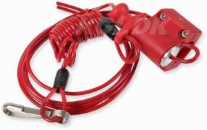 Dödmanskontakt Röd Universal