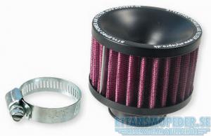 Luftfilter svart/lila 45mm Universal