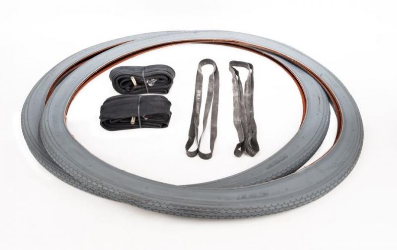 Däckpaket 26x2x1 1/2" Grå "CST"