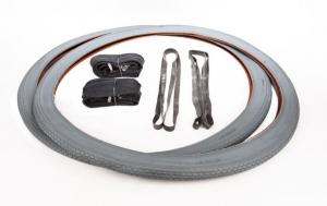 Däckpaket 26x2x1 1/2" Grå "CST"