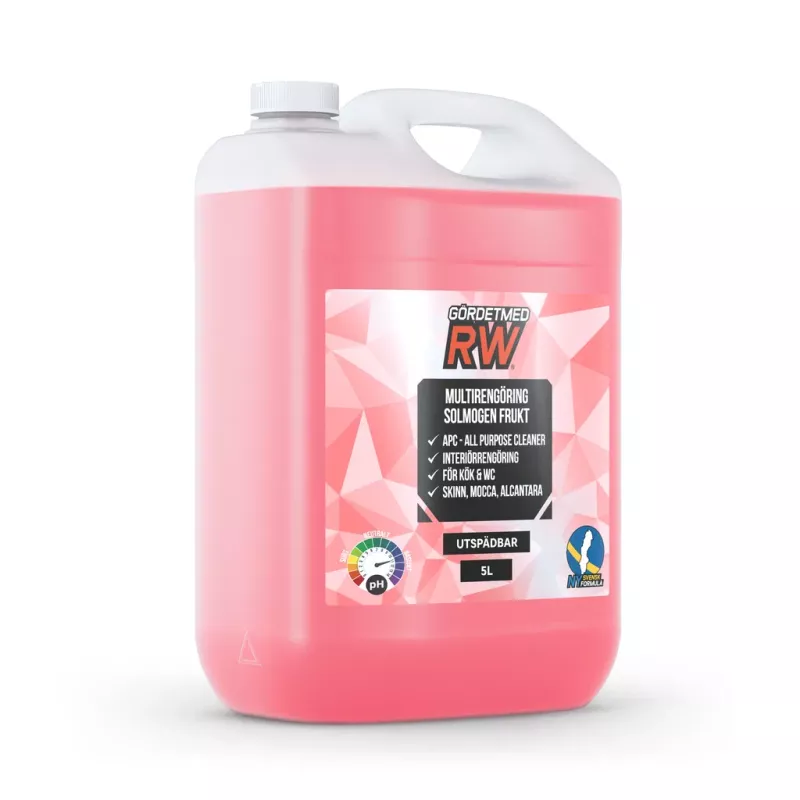 Multirengöring Solmogen frukt RW 5 liter