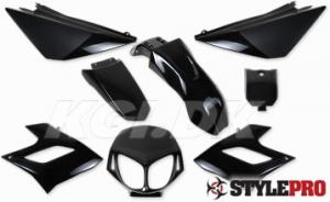 Kåpkit Derbi Senda DRD 00- Svart