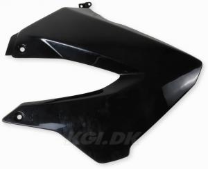 Tankkåpa svart Derbi Senda höger