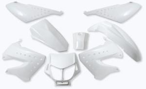 Kåpkit Derbi Senda Vitmetallic 00-