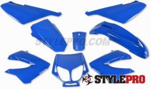 Kåpkit Derbi Senda Blåmetallic 00-