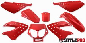 Kåpkit Derbi Senda Röd 00-