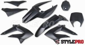 Kåpset Carbon look matt Derbi Senda DRD 2010-