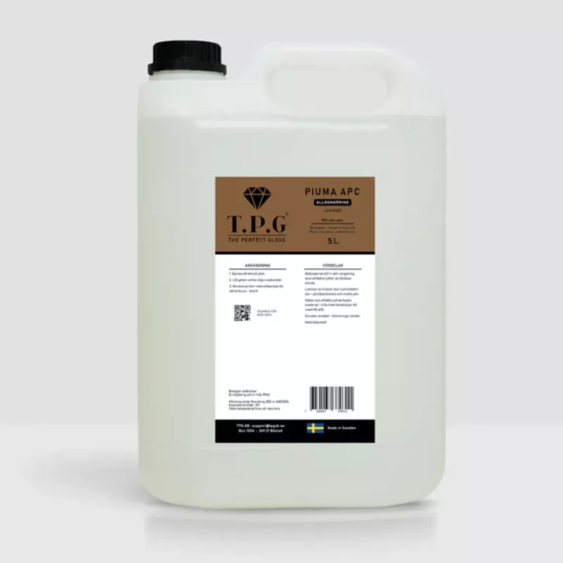 Multirengöring TPG Piuma Leather APC 5 liter