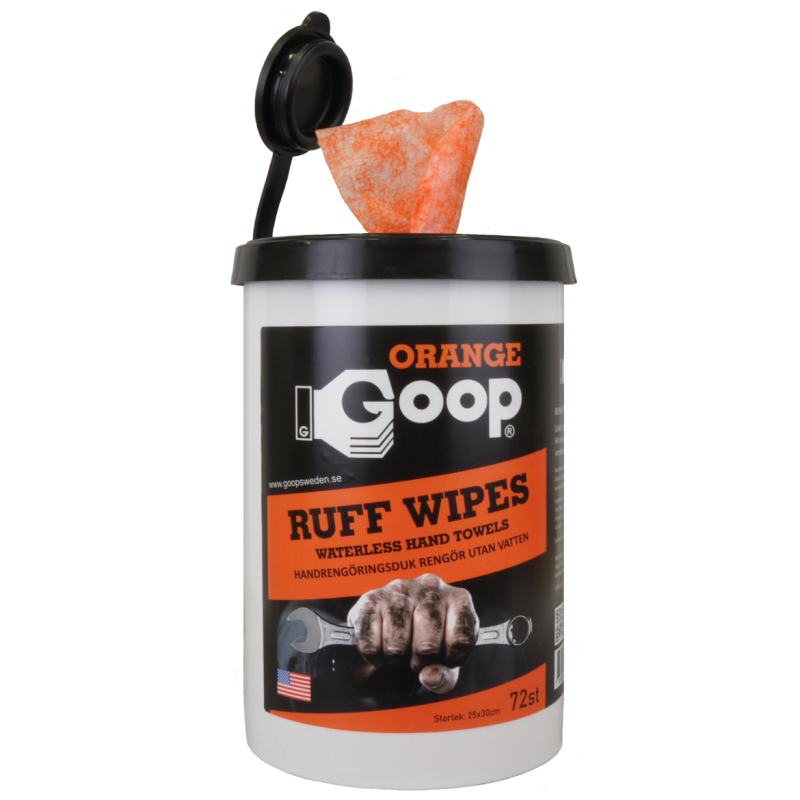 Handrengöringsduk Goop Orange Ruff wipes 72 st