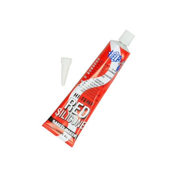 Packningssilikon röd 85gram