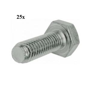 Bult M7x30mm FZB 25 st