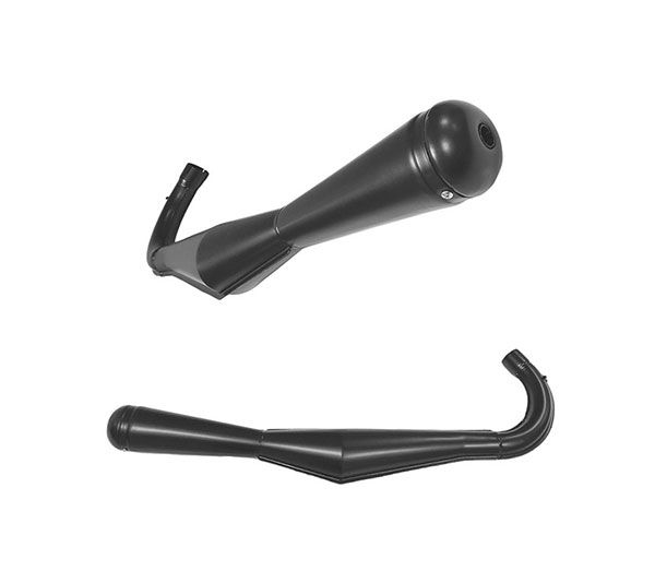 Avgassystem Zundapp 36mm Megafon Jamarcol