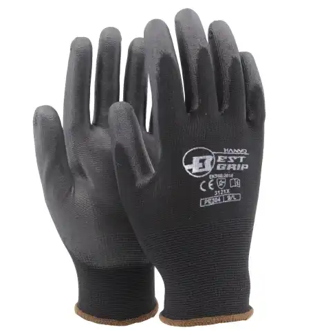 Montage/Arbetshandske Soft Touch Mechanbl 12 par