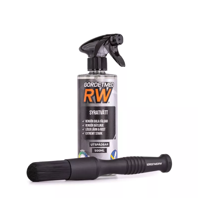 Fälgrengöringspaket syratvätt RW