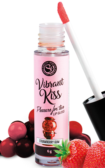 Lip Gloss Vibrant Kiss Jordgubb