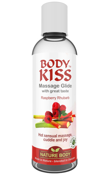 Body Kiss Raspberry Rhubarb 100ml