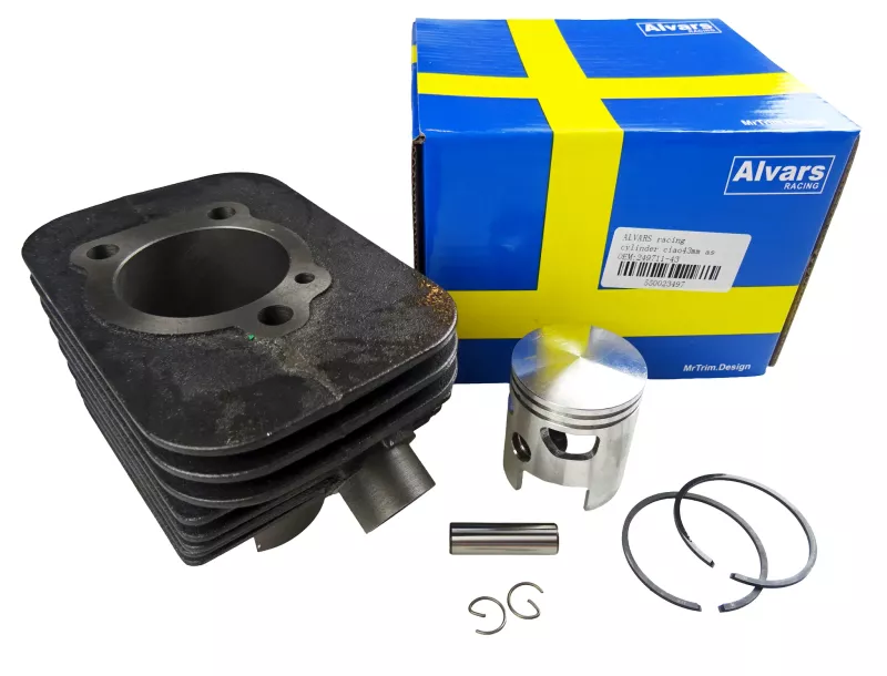Cylinder Piaggio Ciao 43mm 10mm bult 60cc