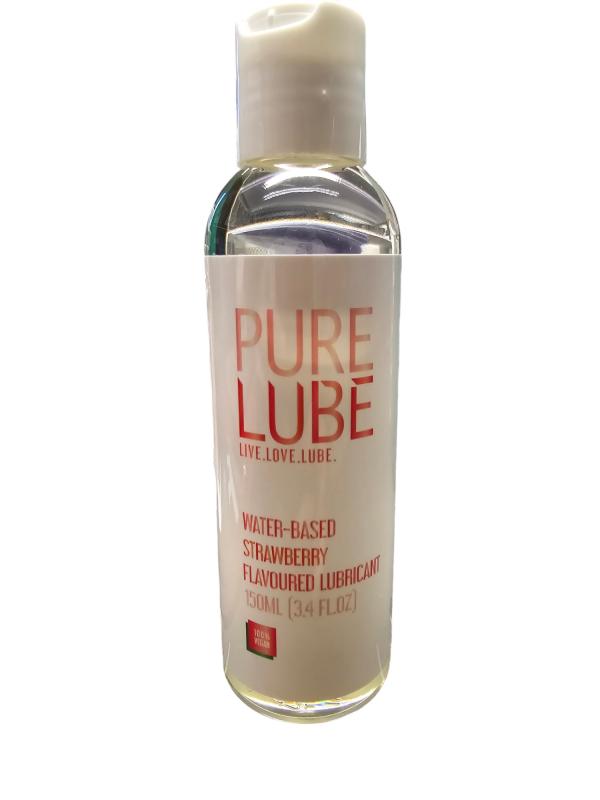 PURE LUBE Glidmedel 150ml Strawberry