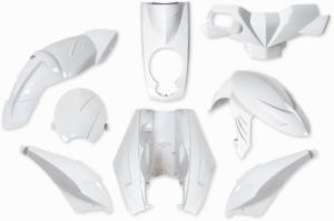 Kåpset Metallic vit Peugeot Ludix Snake