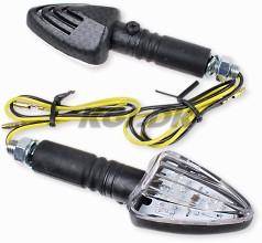 Blinkers diod carbon look 100x37mm Universal 1 par