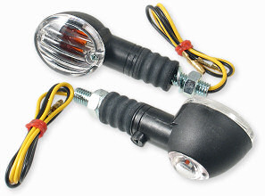 Blinkers rund kort 1 par Universal