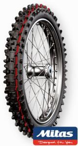 Däck 80/100-21" Mitas sand