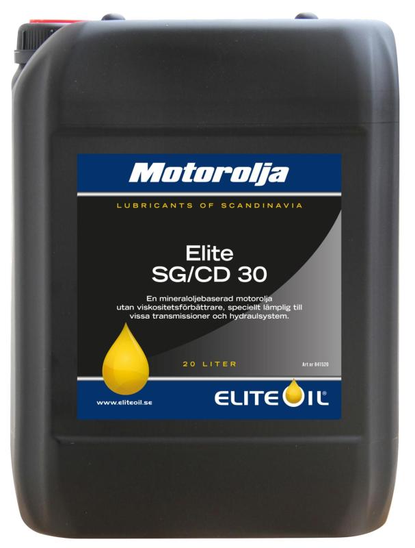 Gräsklipparolja Elite oil SAE30 (Motorolja) 0.6 liter