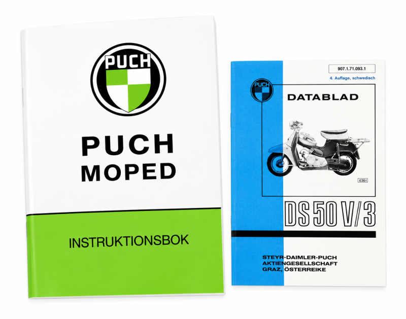 Instruktionsbok Puch DS50 V3