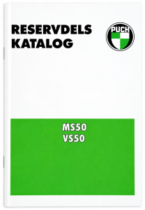 Reservdelskatalog Puch MS50/VS50