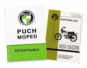 Instruktionsbok Puch M50 Racing