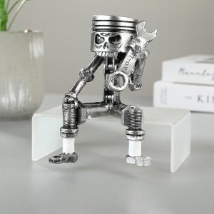 Prynadsfigur kolv/skiftnyckel metall 130mm