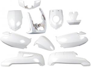 Kåpset Vit Peugeot Vivacity 3