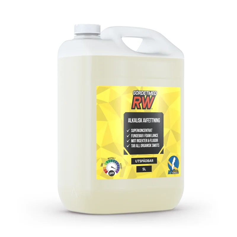 Avfettning Alkalisk superkoncentrat RW 5 liter