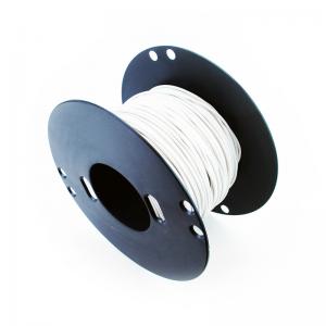 Elkabel vit 0.75 kvadrat