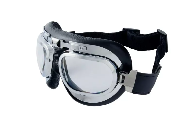 Goggles silver glas