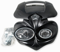 Framlyse Svart Universal