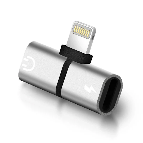 Adapter T-delare Iphone ljud/laddning