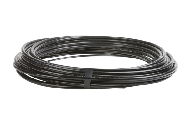 Bränsleslang gummi svart 2.5x4.8mm 1 met