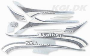 Dekalsats Sport Grå/blå/svart Gilera Stalker