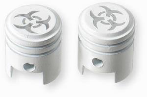 Ventilhattar kolv vita 1 par Universal