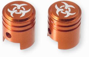 Ventilhattar kolv orange 1 par Universal