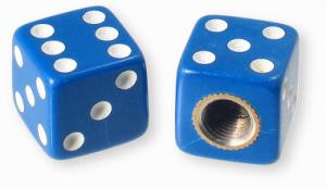 Ventilhatt tärning blå 1 par Universal