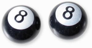 Ventilhatt Boll 8 Svart 1 par Universal