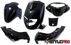 Kåpset Blanksvart PGO T-REX