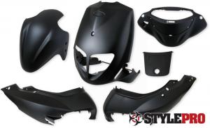 Kåpset Mattsvart PGO T-REX