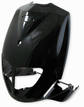 Frontkåpa Metallic svart PGO T-REX