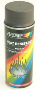 Sprayfärg Grå värmetålig 400ml Motip
