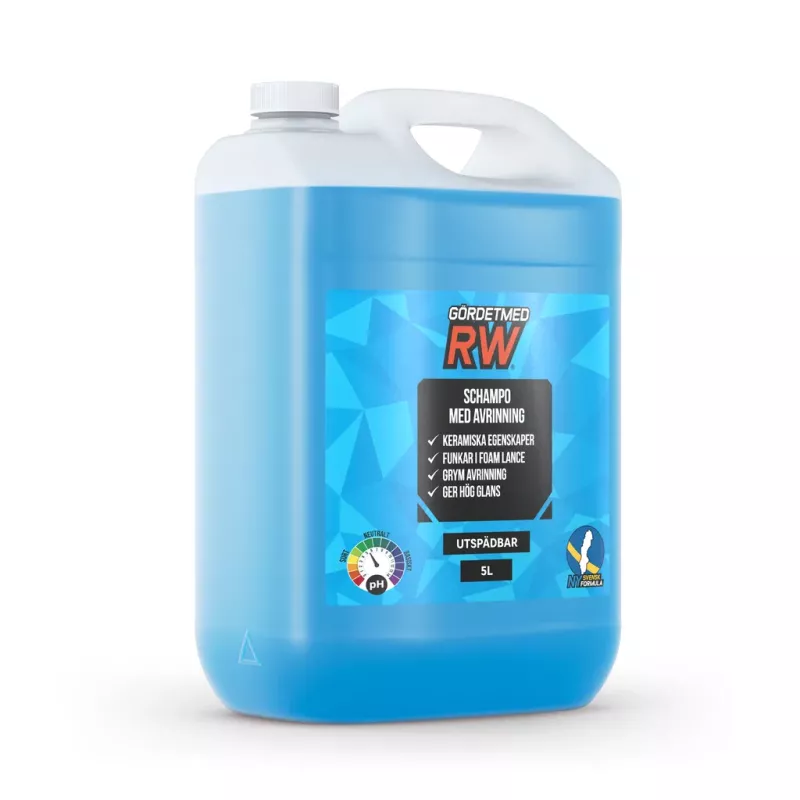 Schampo RW 5 liter (med avrinning)