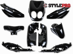 Kåpset Svart Yamaha Neos 9 delar 2008-2011