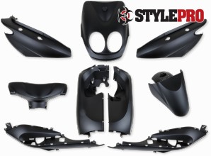 Kåpset mattsvart Yamaha Neos 9 delar 2008-2011